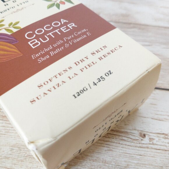 Yardley London Bar Soap Set of 2 New 4.25oz each Oatmeal & Almond, Cocoa Butter - Picture 5 of 8